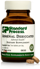 Adrenal Desiccated, 90 Tablets