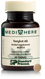 A bottle of MediHerb® Tongkat Ali, a testosterone support supplement for older men, next to a tablet of the supplement.